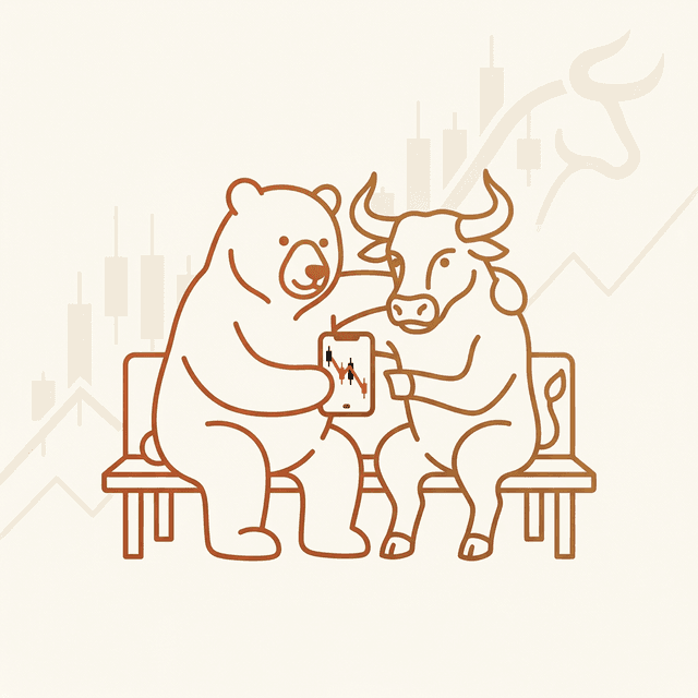 散戶交易者社群——散戶們圍坐在一起分享交易故事